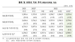 작년 12월 통화량 6.3조↓…9개월 만에 감소