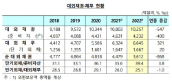 작년 말 순대외금융자산 사상 최대…강달러 등 영향