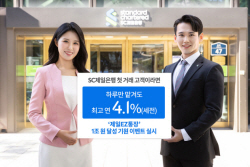 SC제일은행, 제일EZ통장 잔액 1조원 눈앞...경품증정 이벤트