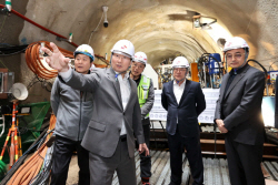 이상일 용인특례시장, "2027년 첫 팹 가동할 수 있도록 공사에 최선 다해달라"
