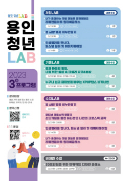 용인특례시, 올해 청년복지 교육 프로그램 확대 추진...300여개 마련