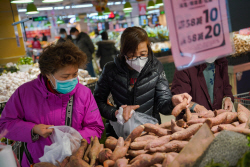 중국 2월 소비자물가, 1.0%로 예상치 하회…"소비 수요 압박"