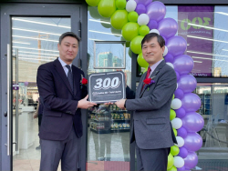 CU 편의점, 몽골서 파죽지세…300호점 달성
