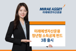 미래에셋자산운용, 청년형 소득공제 펀드 3종 출시