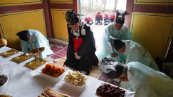 [포토]산불방지기원 산신제…적정 시기 비 내리길 기원