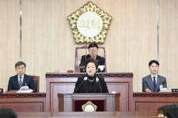 조현숙 고양시의원 "청사건립 원안대로 추진해라"