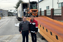 예천군, 미국 수출용 예천쌀 18톤 선적