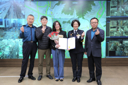 안양시 스마트도시통합센터 또 절도범 검거수훈
