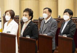 박은경 의원 "안산시 행정력낭비-책임성결여 유감"
