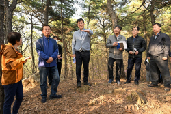 이민근 안산시장 팔곡당산 등산로 로드체킹…왜?