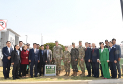 경기도-미2사단 주목나무 식재…한미동맹 70주년