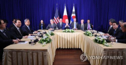 日 아사히 "5월 G7 계기로 한미일 정상회담 조율"