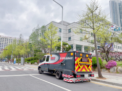 부천시 도로지반 탐사진행…지표투과레이더 도입