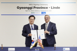 방미 김동연, 세계 최대 산업용 가스생산기업 린데사와 수소 사업을 위한 투자협약 체결