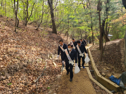 대륜이엔에스, 수락산 일대서 가스안전 캠페인·환경정화활동 실시