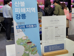 "산불 피해지역 강릉, 관광이 최고의 자원봉사입니다"