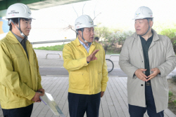 이권재 오산시장, 14일 교량 긴급안전점검 진행