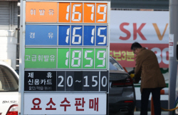 국내 기름값, 이번 주엔 휘발유·경유 모두 올랐다