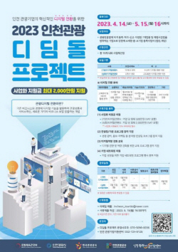 인천시-인천관광공사, 2023 인천관광 디딤돌 프로젝트 공모 진행