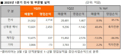 한화솔루션, 1분기 영업익 2714억…전년 比 85.1%↑