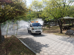 양평군 양평용문산 산나물축제 특별방역 실시