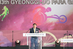 신상진 성남시장, "장애가 장벽은 아니라는 희망의 메시지 보여주길"