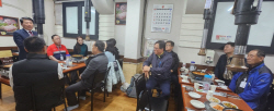 백경현 구리시장 쓰레기감시원 격려…오찬간담