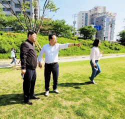 이권재 오산시장, "오산천 새롭게 꾸며 시민의 품으로 돌려주겠다"