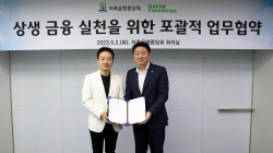 오화경 저축은행중앙회장, ‘상생금융 실천’ 네이퍼파이낸셜과 MOU