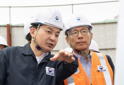 검단 붕괴현장 찾은 원희룡 장관 "LH, GS건설 무거운 책임 각오해야"