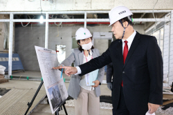 김성제 의왕시장, 오전커뮤니티센터 건설 현장 점검