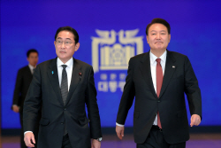 일본 추가 사과 묻자...尹 "요구할 수 있는 문제 아냐"
