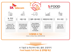 SKT-에쓰푸드, AI 기반 푸드테크 협력
