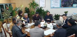 의성군 주민대표, 대구시 배석주 공항건설단장 면담..‘항공물류 약속 제대로 지켜야’