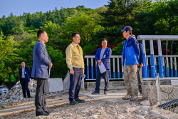 전진선 양평군수 우기철 2차피해 차단 로드체킹