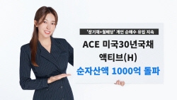 한투운용, 美30년국채액티브 순자산액 1000억원 돌파