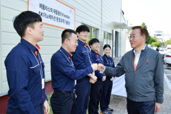 김준 SK이노 부회장 “미래 그린에너지 산업 선도할 R&D 주역 돼 달라”