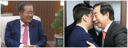 흔들리는 與 지도부 모습에 ‘쓴소리’ 홍준표 vs ‘단소리’ 김성태