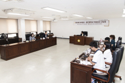 김포시의회-통진중 학생 김포교육 미래 논의
