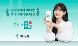 하나은행, 마이데이터 ‘하나 합’ 서비스마케팅 대상