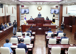 광명시의회 행정사무감사-추경예산안 심사돌입