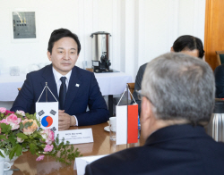 우크라이나 재건사업 참여 의지 피력한 원희룡 국토부 장관