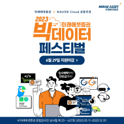 "미래에셋증권 취업 기회 잡아라"… ‘2023 빅데이터 페스티벌’ 개최