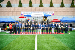 [포토뉴스] 포천시 소흘생활체육공원 축구장 준공