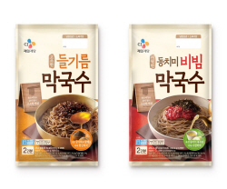 CJ제일제당, 메밀 맛·식감 살린 막국수 2종 출시
