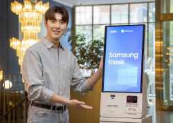 삼성전자, 윈도우 OS 탑재한 ‘삼성 키오스크’ 출시