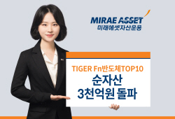 미래에셋, ‘TIGER Fn반도체TOP10 ETF’ 순자산 3000억원 돌파
