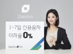 대신증권, 신용융자 이자율 1~7일 구간 업계 최초 ‘0%’