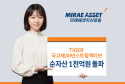 미래에셋운용, ‘국고채30년스트립액티브’ 순자산 1000억 돌파