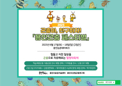 용인특례시, ‘곤충아, 친구 하자! 용인 곤충 페스티벌’ 17일부터 18일까지 개최